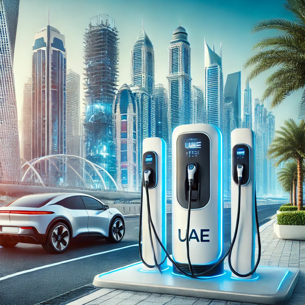 UAE to Implement New Charging Fees for Electric Vehicles Starting January 2025